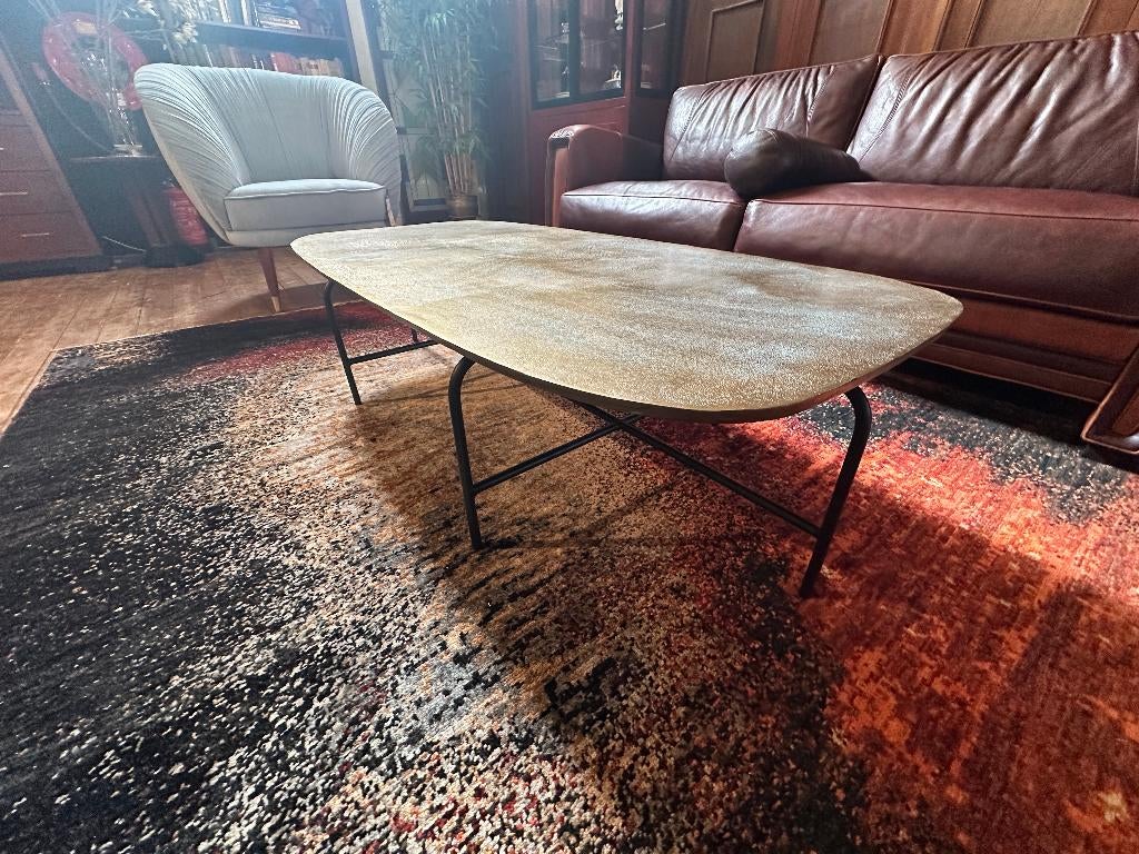 Salontafel Eleonora, Huis en Inrichting, Ophalen, 100 tot 150 cm, Overige materialen, Nieuw