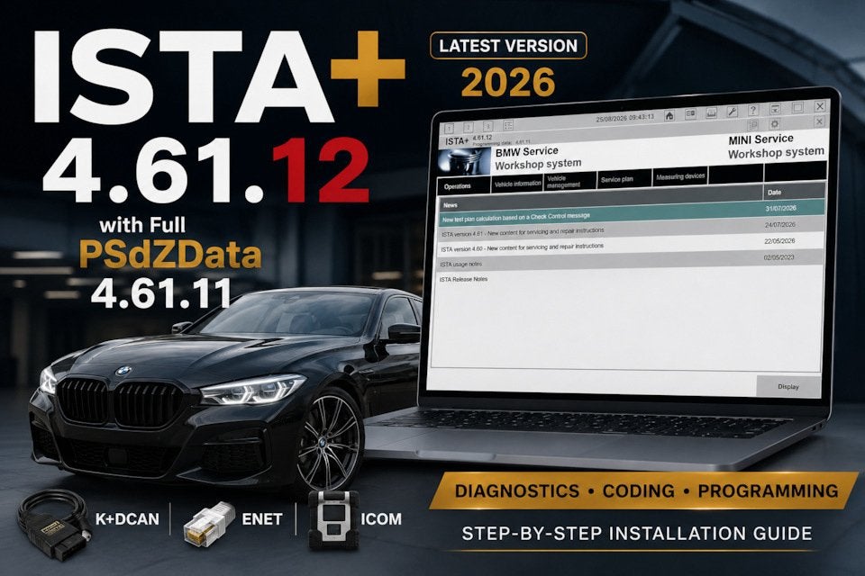 ista+ BMW dernière version, Enlèvement, Neuf