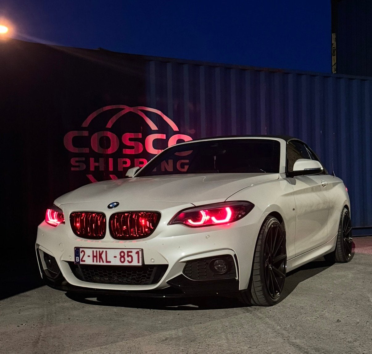 220i bmw, Auto's, Automaat, 4 zetels, Achterwielaandrijving, Zwart