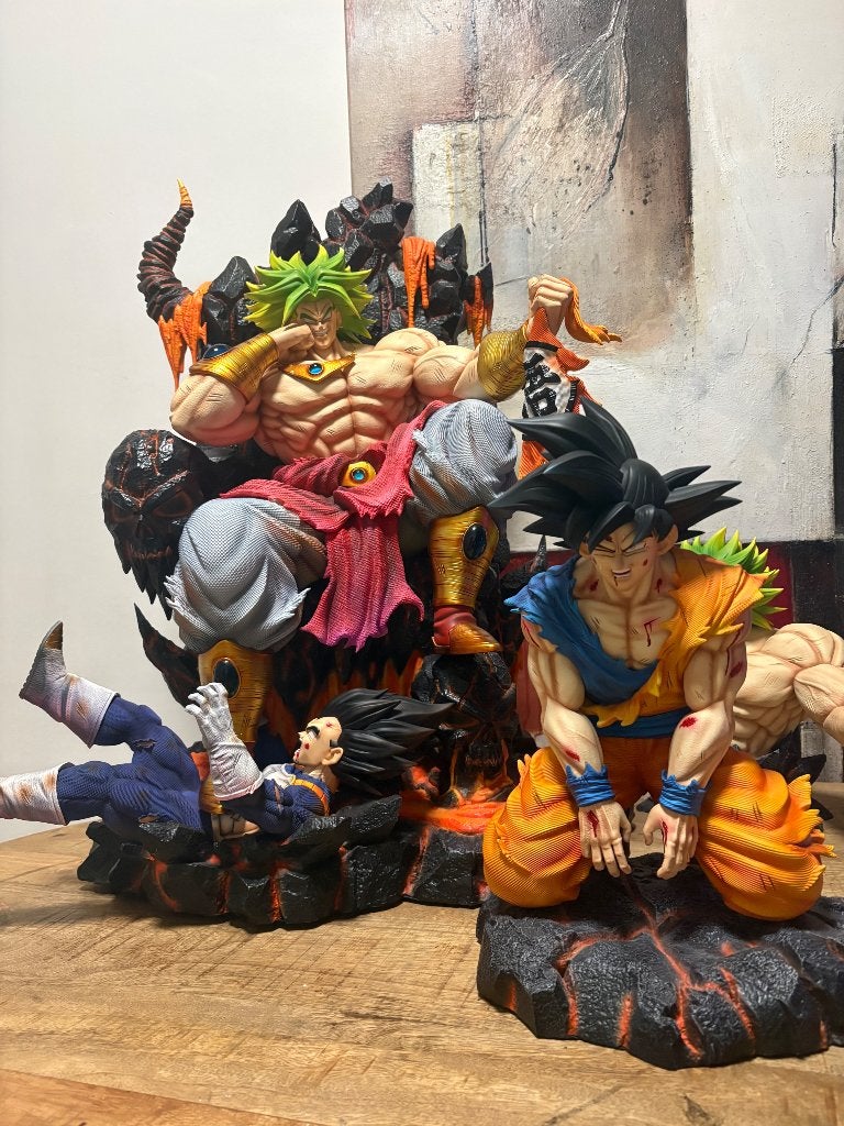 Statue de Dragonball z Broly, Collections, Enlèvement ou Envoi, Comme neuf