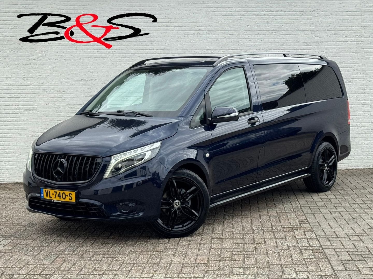 Mercedes-Benz Vito 116 CDI Lang Trekhaak Camera Clima PDC V+, Auto's, Automaat, Electronic Stability Program (ESP), Blauw, Mercedes-Benz