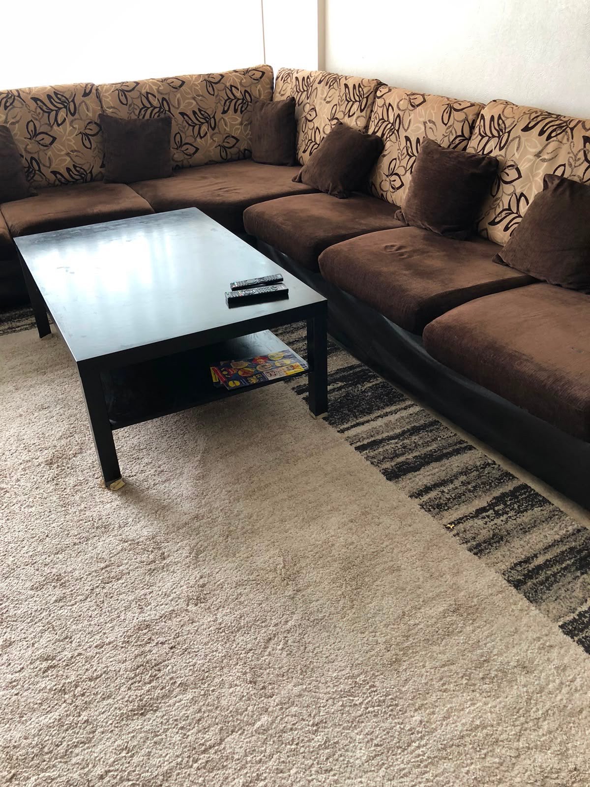 Zetel set, tafel  en tapijt, Ophalen of Verzenden, Zo goed als nieuw