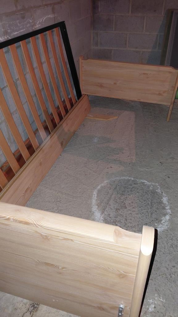 Pakket van 2 éénpersoonsbedden, Ophalen