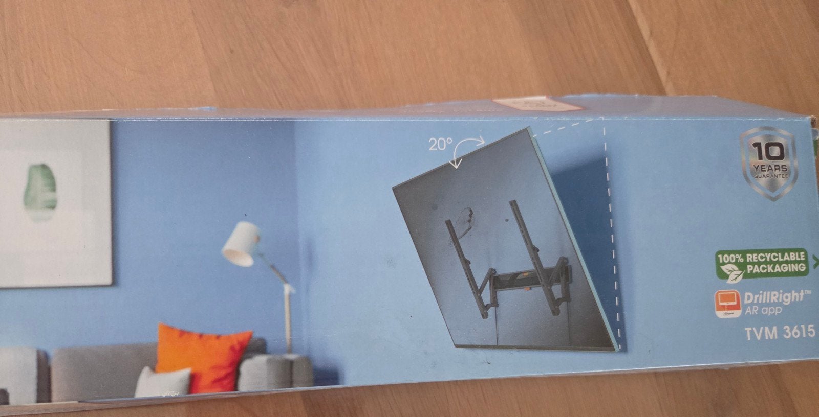 tv muurbeugel, Ophalen