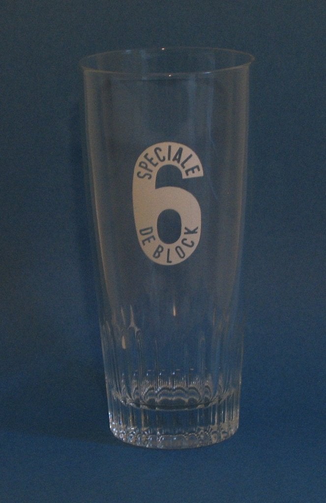 BLOC DE VERRE À BIÈRE 6 PEIZEGEM 1061, Enlèvement, Utilisé, Verre ou Verres, Autres marques