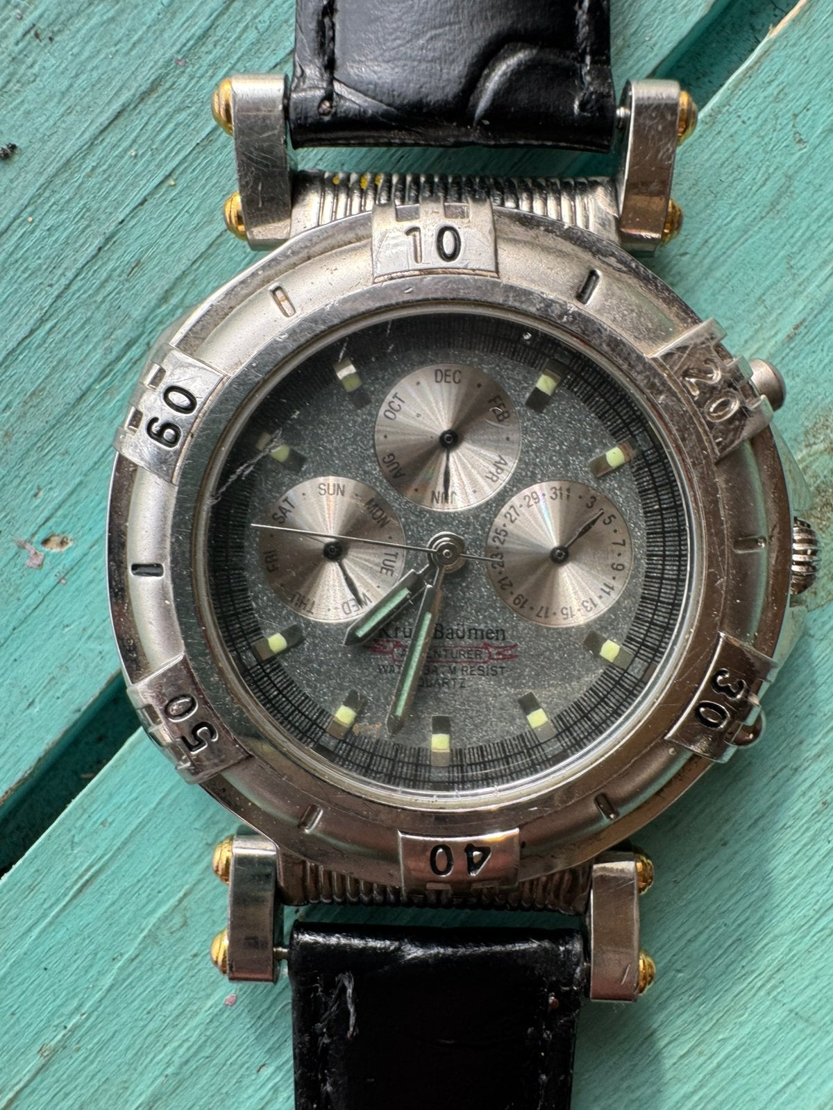 Krug bauman adventurer horloge vintage, Enlèvement ou Envoi, Comme neuf