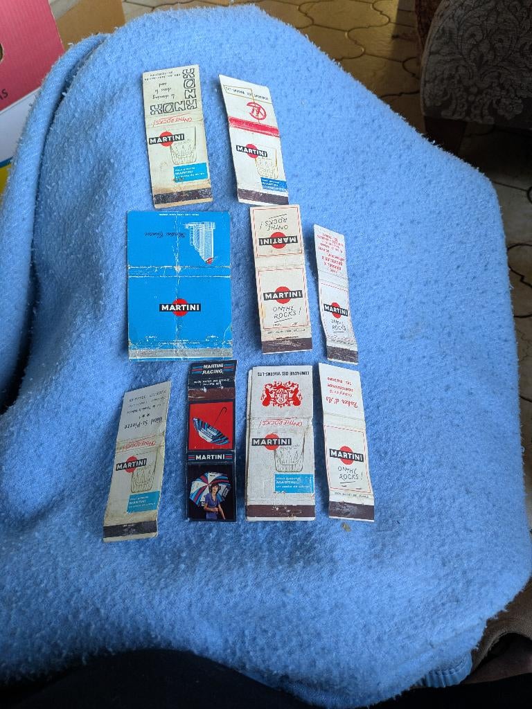 Martini, Verzamelen, Ophalen of Verzenden, Gebruikt, Luciferdoosjes of -merken