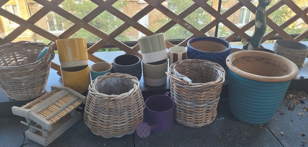 Potdeksels, Tuin en Terras, Ophalen, Gebruikt, Aardewerk, Binnen