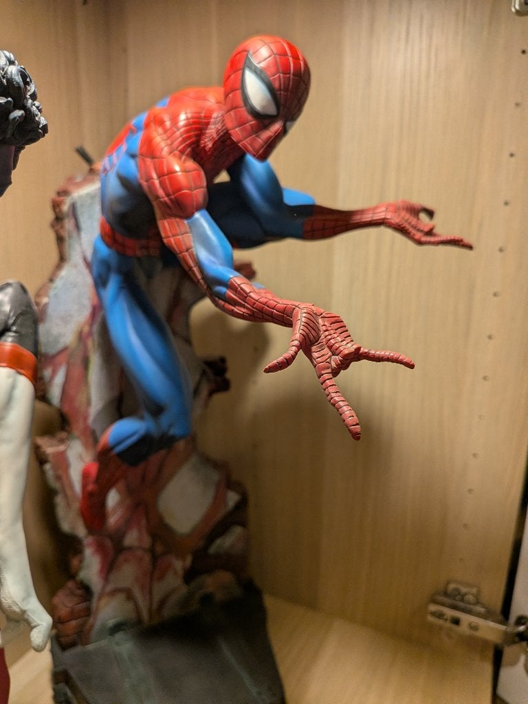 Spiderman Marvel Comiquette Sideshow, Ophalen, Zo goed als nieuw, Fantasy