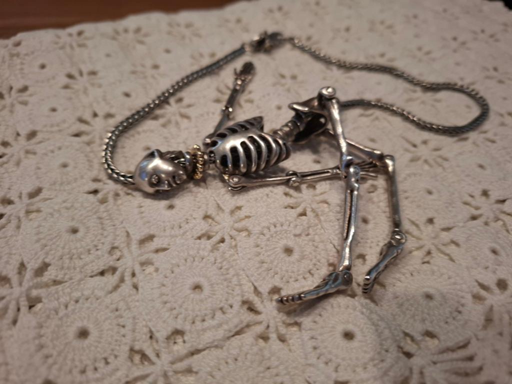 Collier original en forme de trollbead, Enlèvement ou Envoi, Or, Or