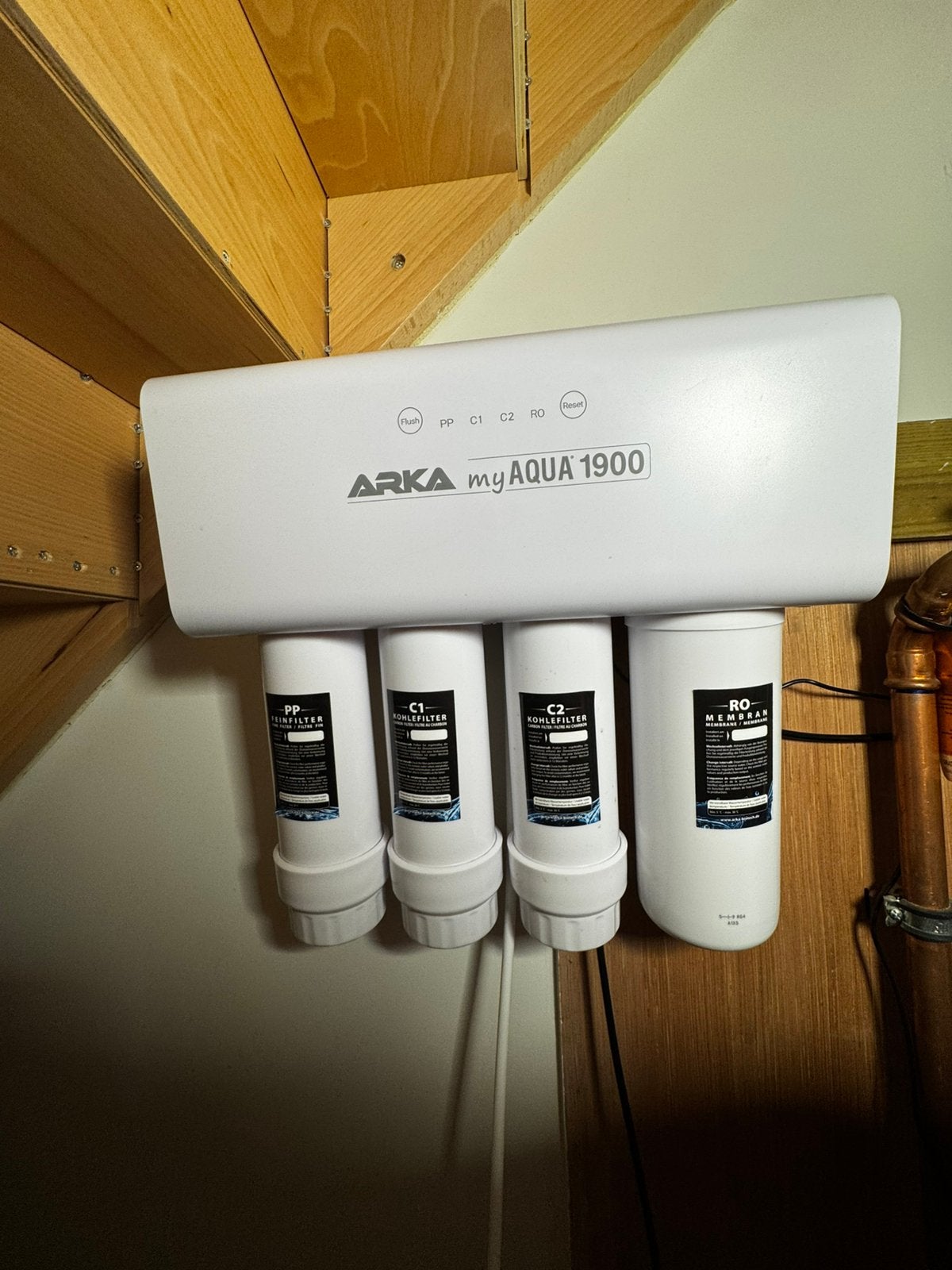 My arka 1900 osmosetoestel, Dieren en Toebehoren, Vissen | Aquaria en Toebehoren, Ophalen, Zo goed als nieuw, Filter
