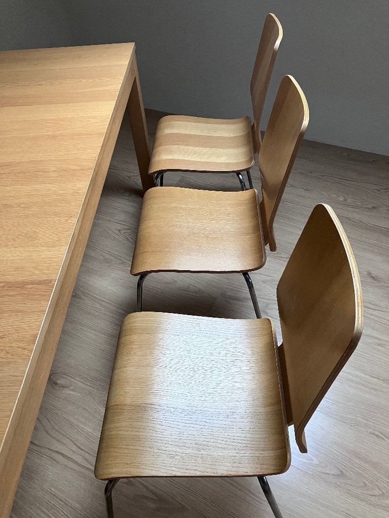 7 vintage IKEA Gilbert design stoelen in zeer goede staat, Enlèvement, Utilisé
