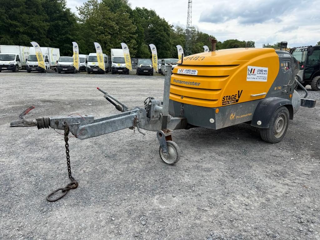 POMPE À CHAPE PUTZMEISTER M740 À VENDRE, Enlèvement ou Envoi