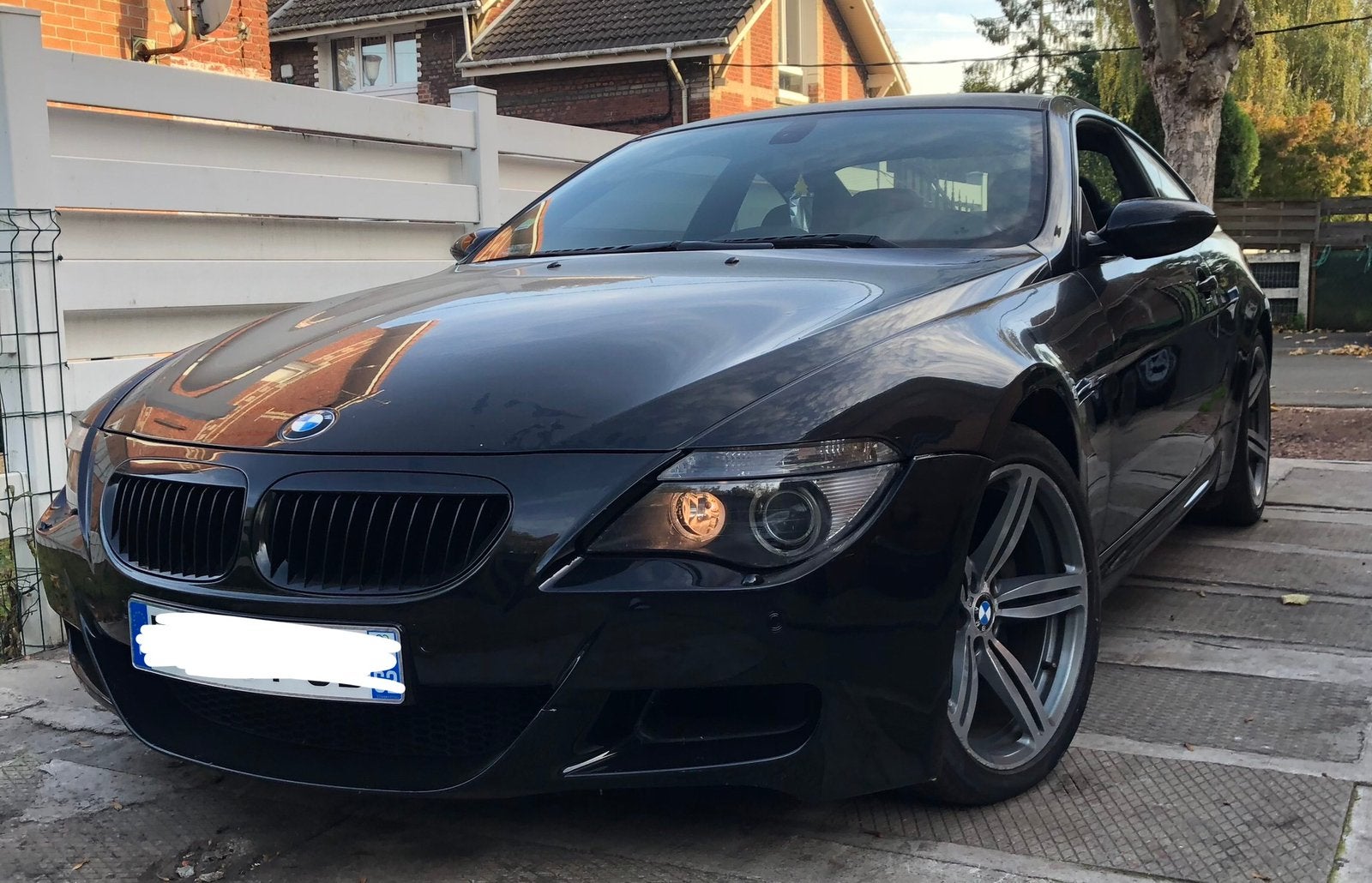 Bmw m6 e63, Auto's, Automaat, Zwart, Leder, Particulier