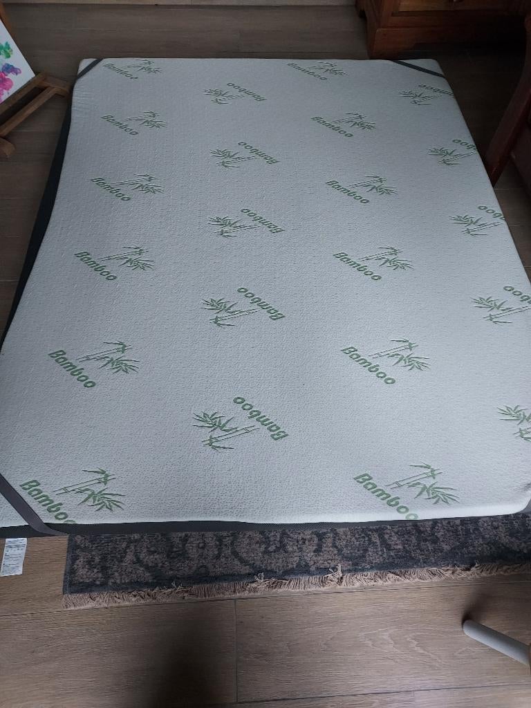 bovenmatras bamboe, Huis en Inrichting, Ophalen, Matras, 200 cm, 160 cm