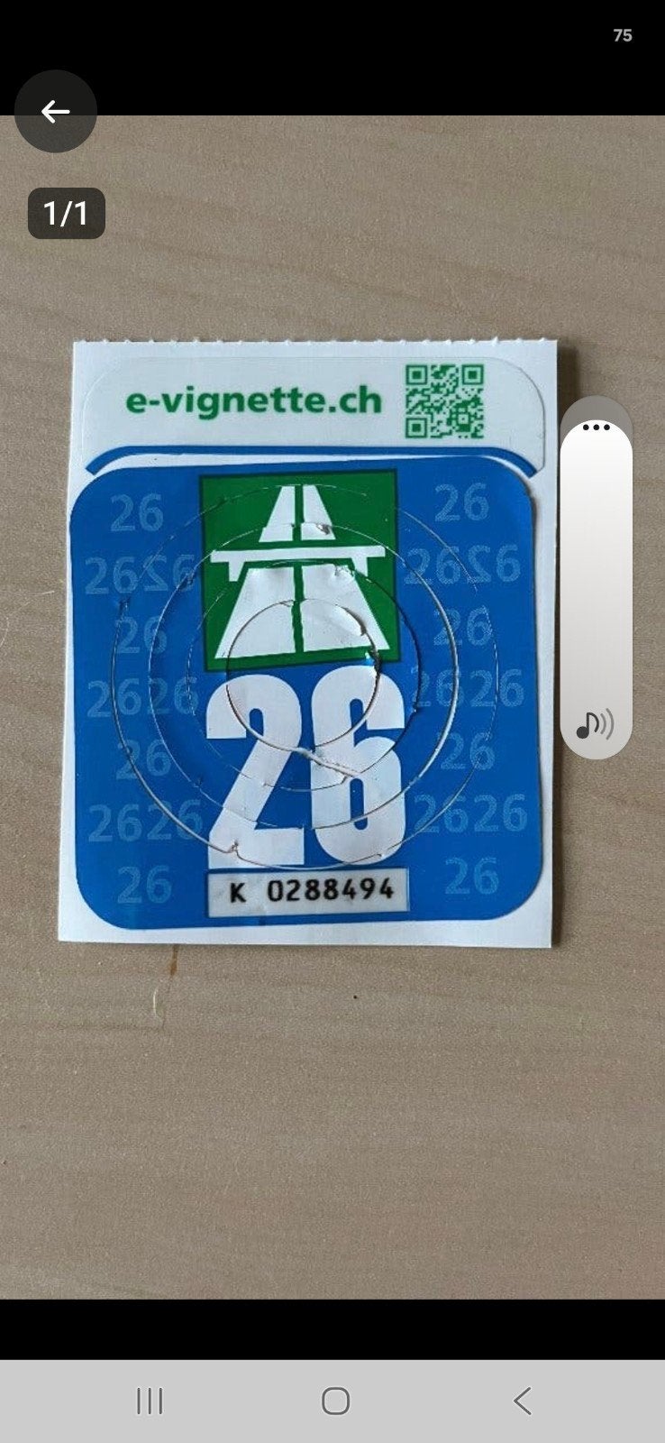 Zwitserse vignet