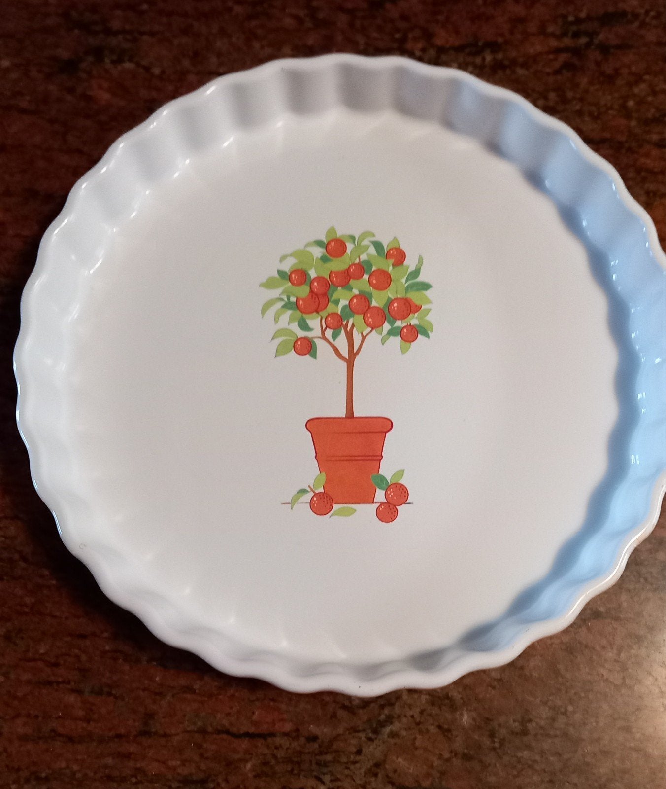 Plat pour tarte, Maison & Meubles, Enlèvement, Porcelaine