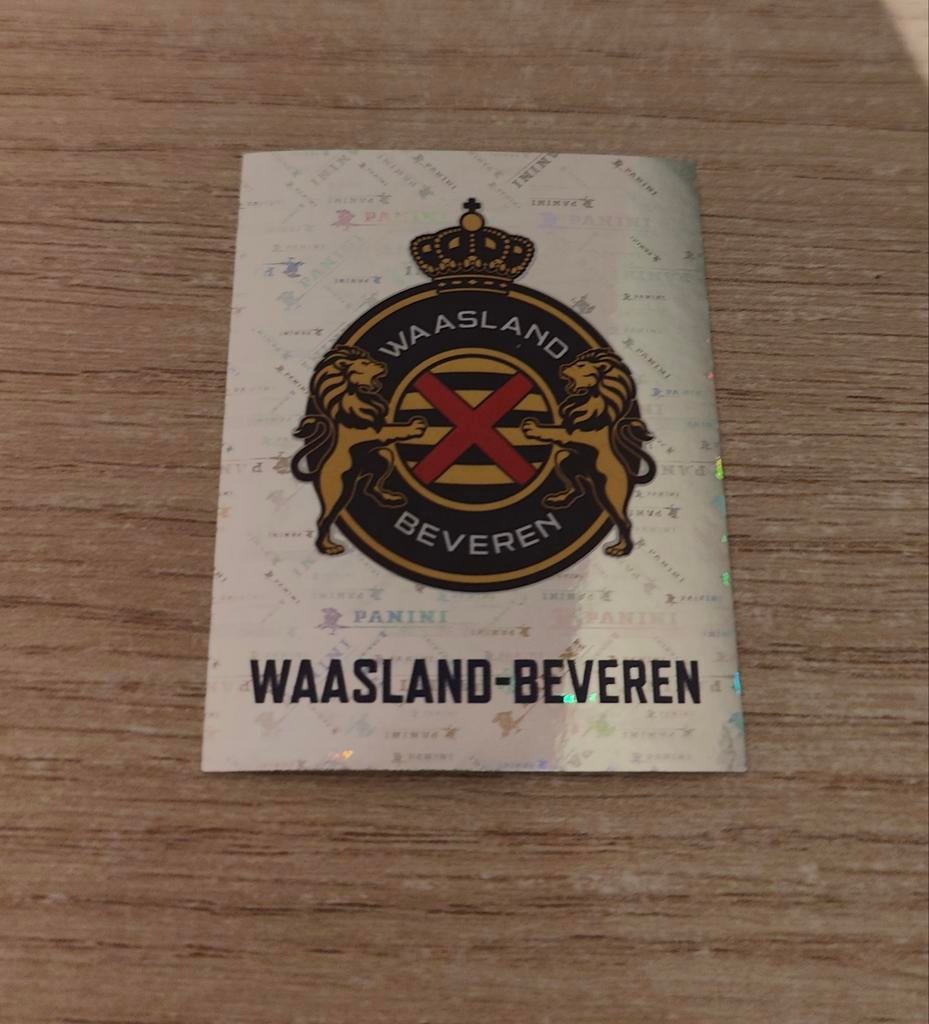 Panini pro league 2019-2020 Badge Waasland-Beveren, Enlèvement ou Envoi