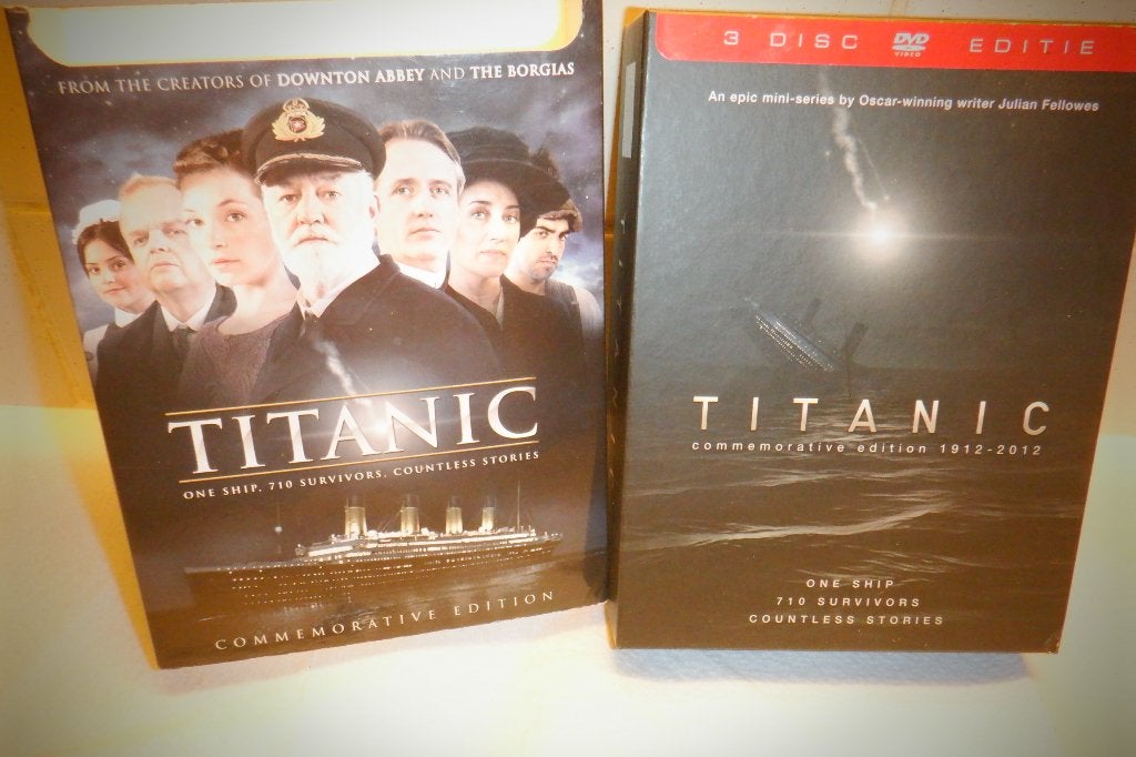 DVD Commemorative EditionTitanic(3DISC Editie), Inclusief boekje, Engels, Waargebeurd drama, Nederlands