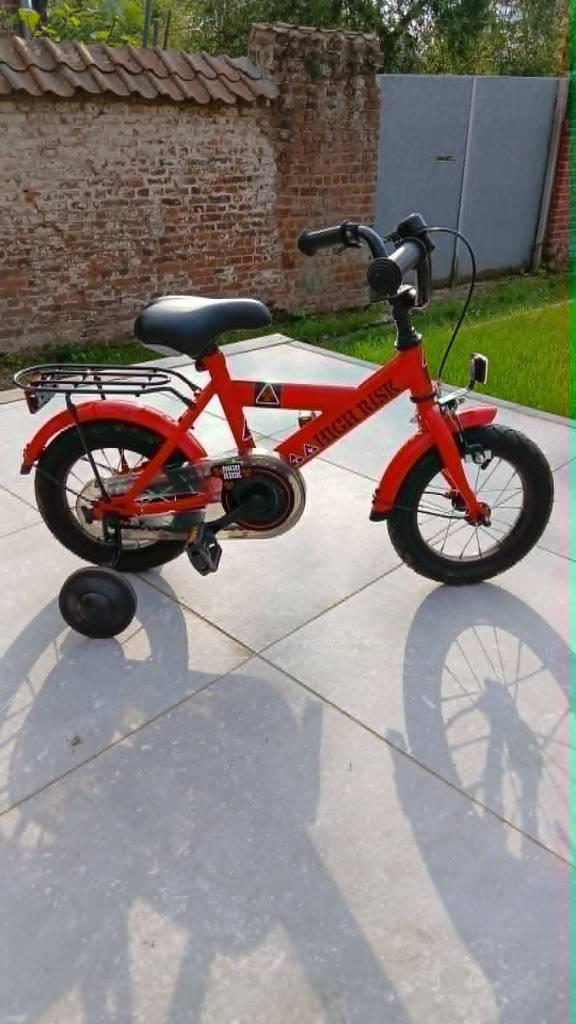 Kinderfiets BFK 12.5 inch, Ophalen, Terugtraprem, Zijwieltjes, Nieuw