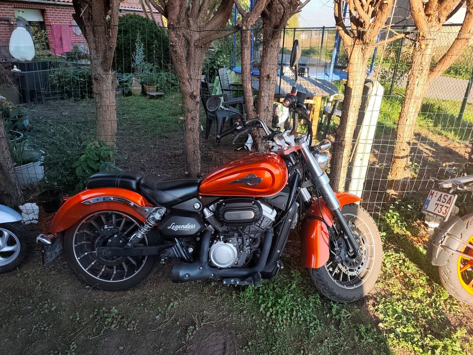Manpower legendes 125cc, Ophalen, Gebruikt