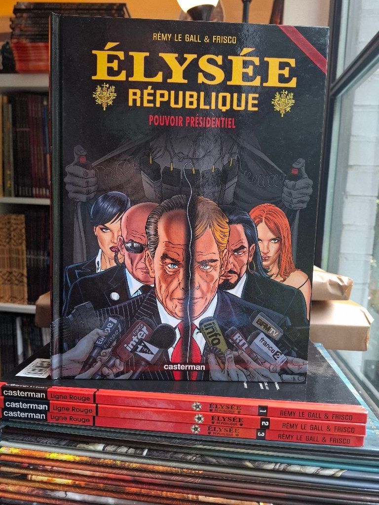 ELYSEE REPUBLIQUE TOMES 1 à 4 SERIE COMPLETE TBE TOUS EO, Livres, BD, Série complète ou Série, Enlèvement ou Envoi, Comme neuf