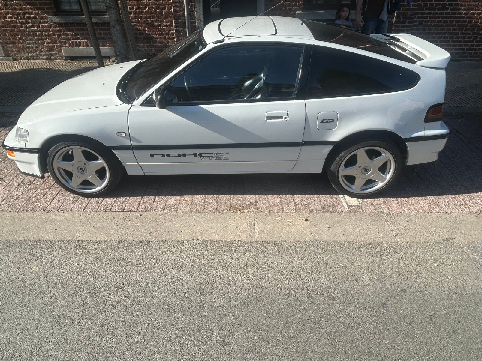 Crx vtec 1992, Auto's, Voorwielaandrijving, 4 zetels, Zwart, 1600 cc