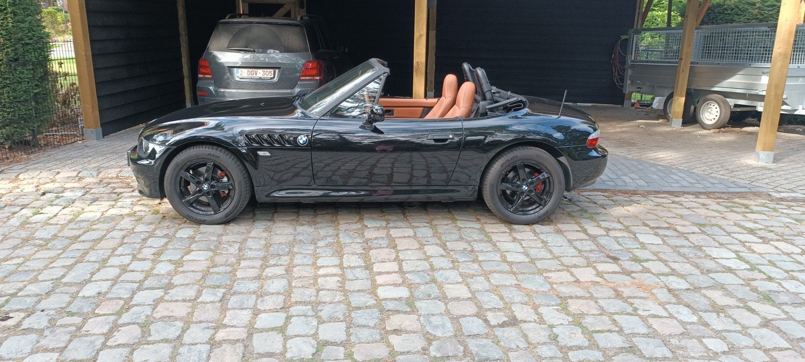 BMW Z3 18i Cabrio, Auto's, Cabriolet, Leder, Handgeschakeld, Particulier