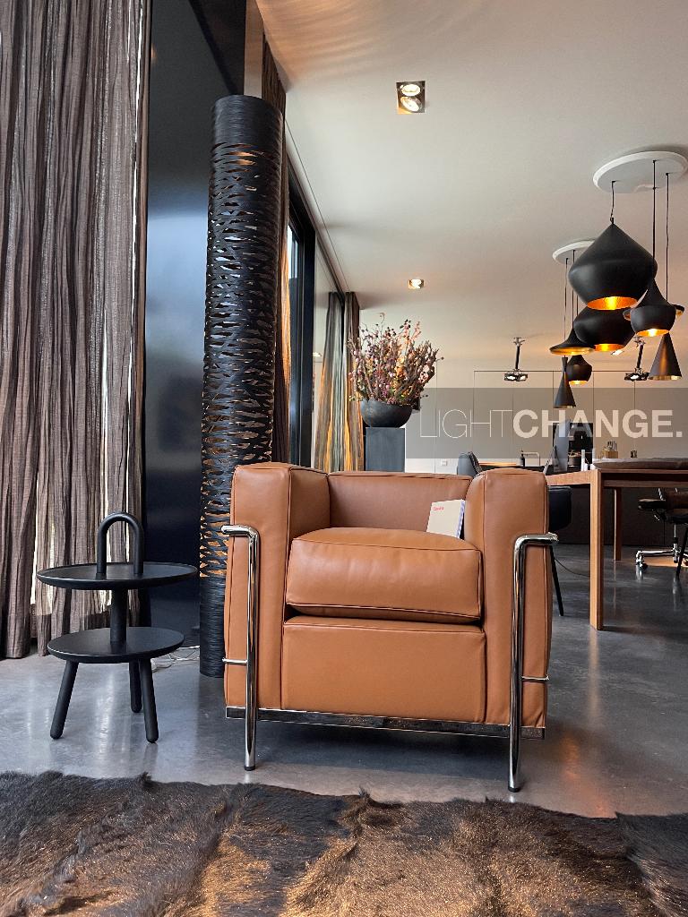 Cassina 2 fauteuil Grand Confort LC2, zie ook LC3 LC4 NIEUW, Huis en Inrichting, Ophalen, Nieuw, Leer, High-end Furniture