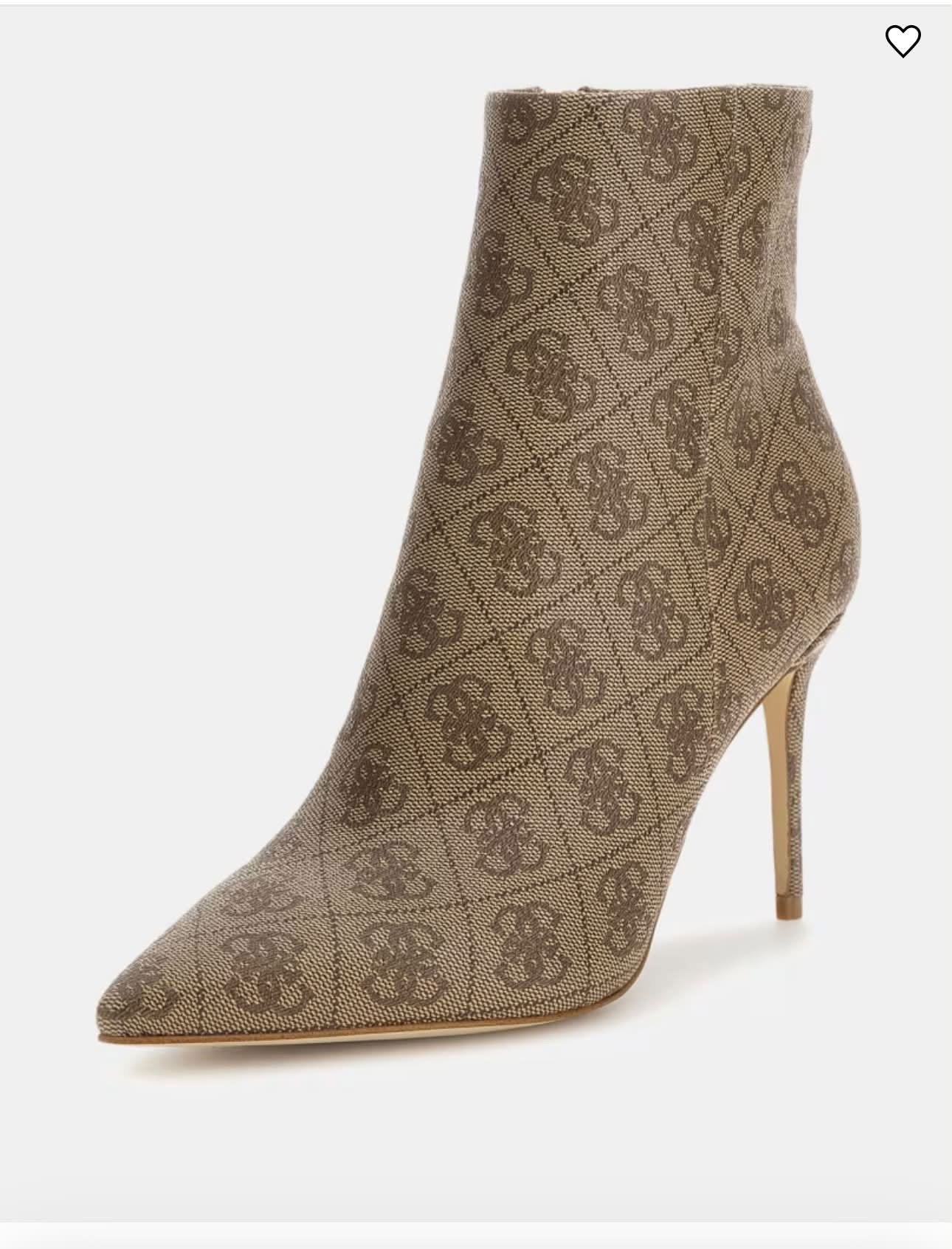 Guess enkellaarsjes, Kleding | Dames, Ophalen, Zo goed als nieuw, Beige