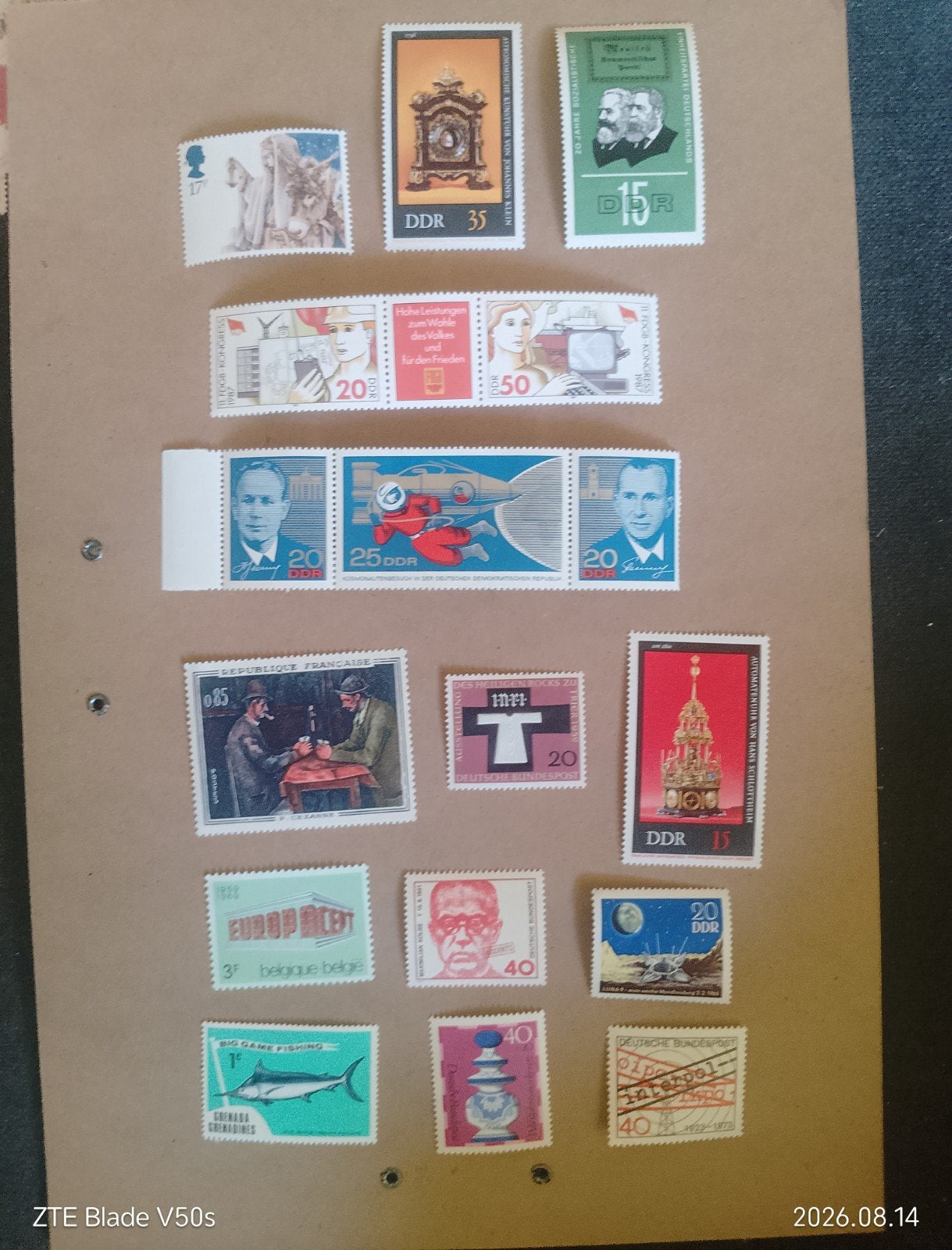 20 timbres historiques, Enlèvement ou Envoi