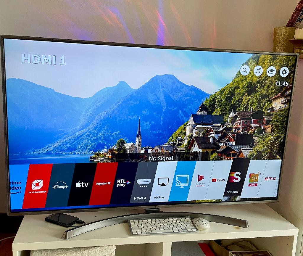 LG UHD 4K LED 55 pouces ( 139 cm diagonal), LED, Comme neuf, Enlèvement, 100 cm ou plus