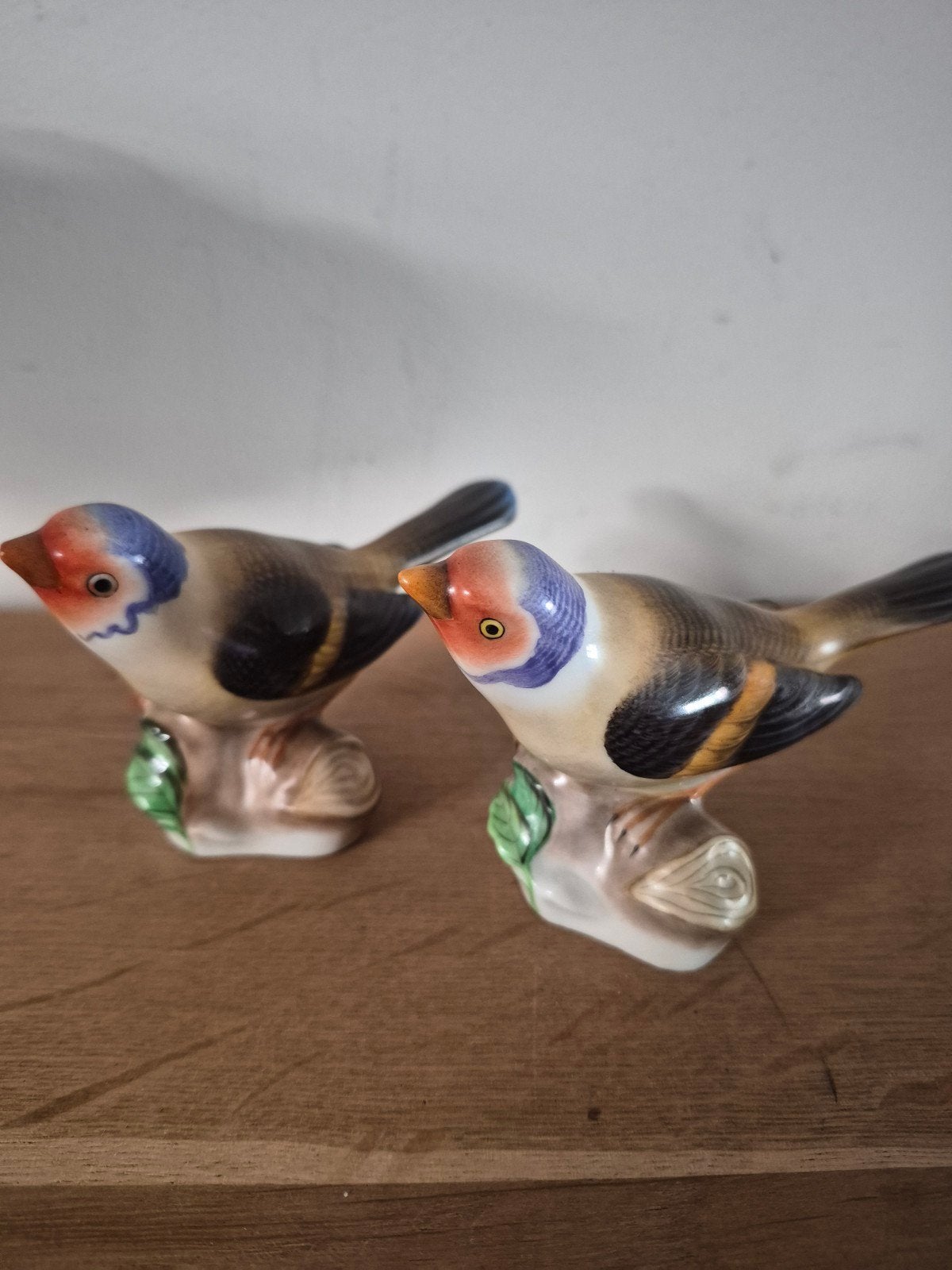 Herend porseleinen vogeltjes - handgeschilderd, Ophalen of Verzenden