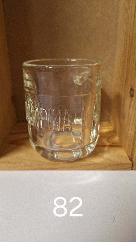 bierglas met handvat Campina (nr82), Ophalen, Gebruikt, Glas of Glazen, Overige merken
