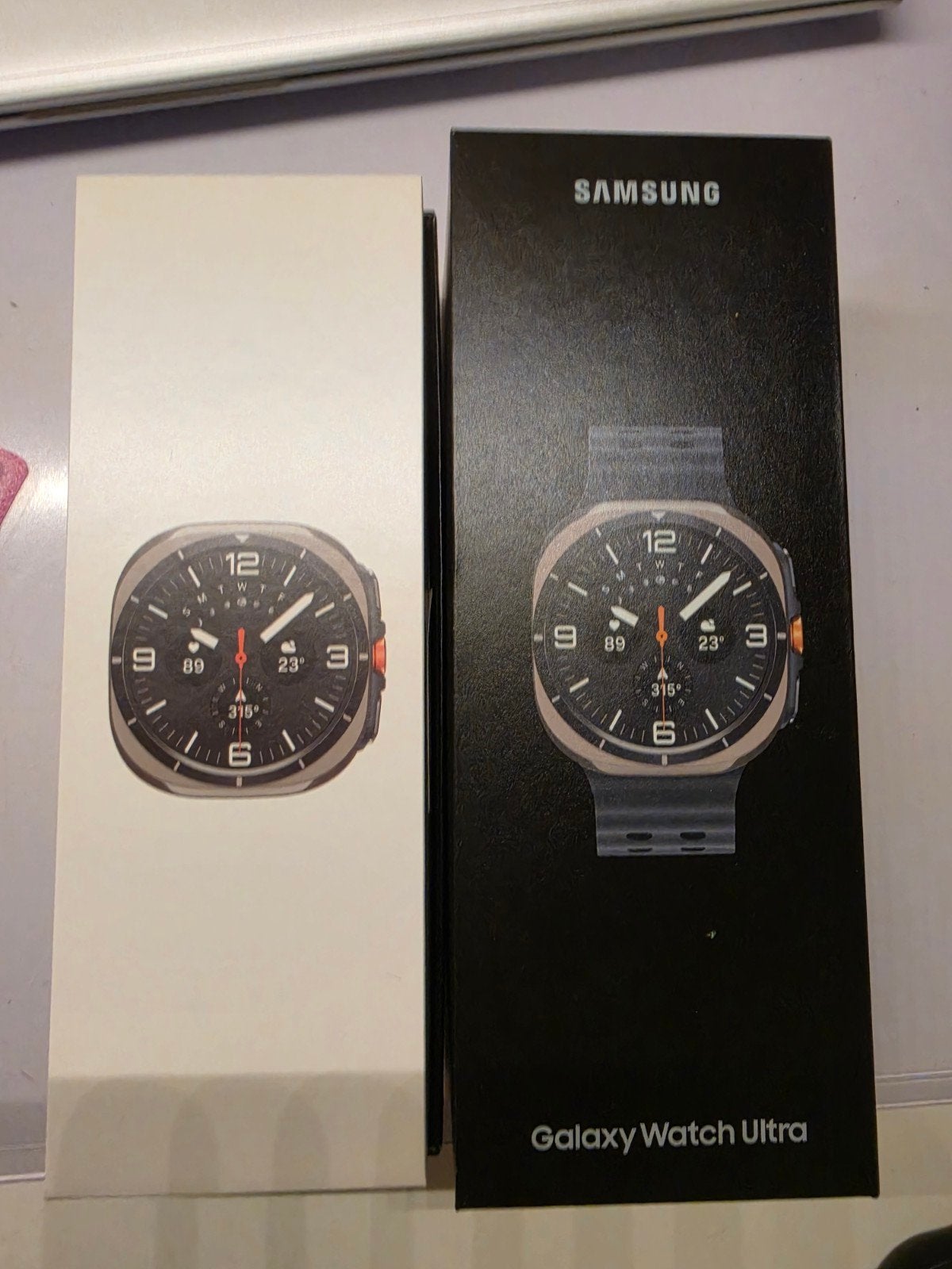 Samsung Galaxy Ultra (2025) 47.4mm - Titanium Silver - LTE, Gebruikt, Samsung galaxy watch ultra, Ophalen of Verzenden, Waterdicht