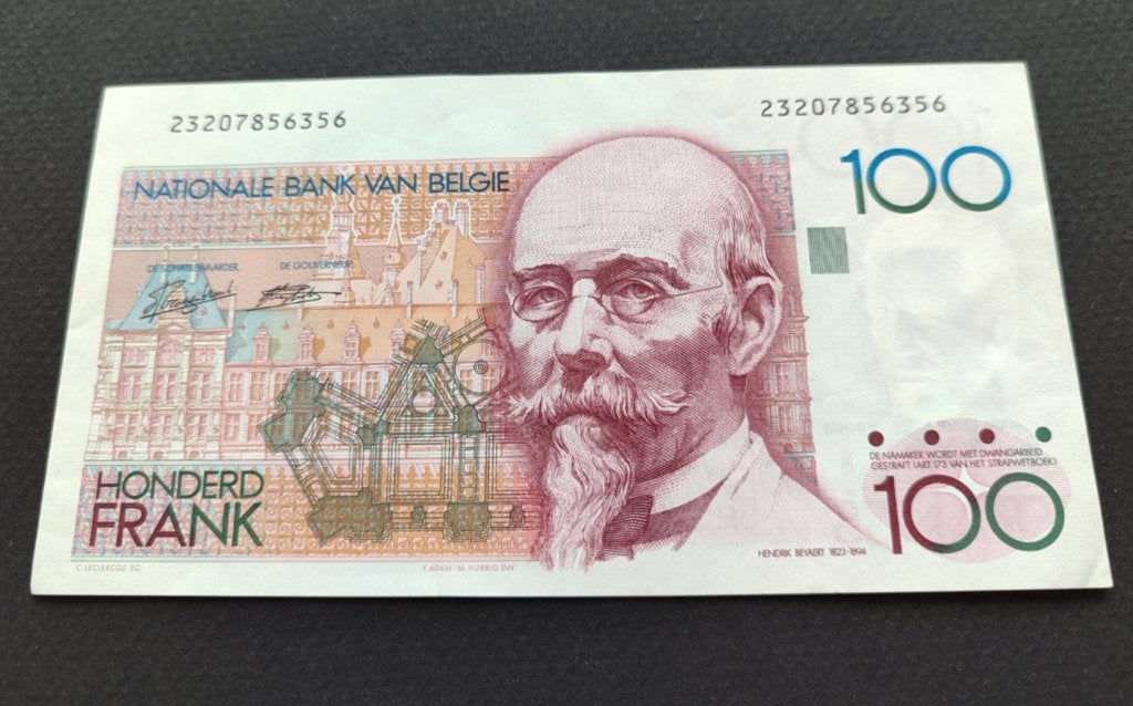 100 frank Beyaert, Ophalen of Verzenden, Los biljet