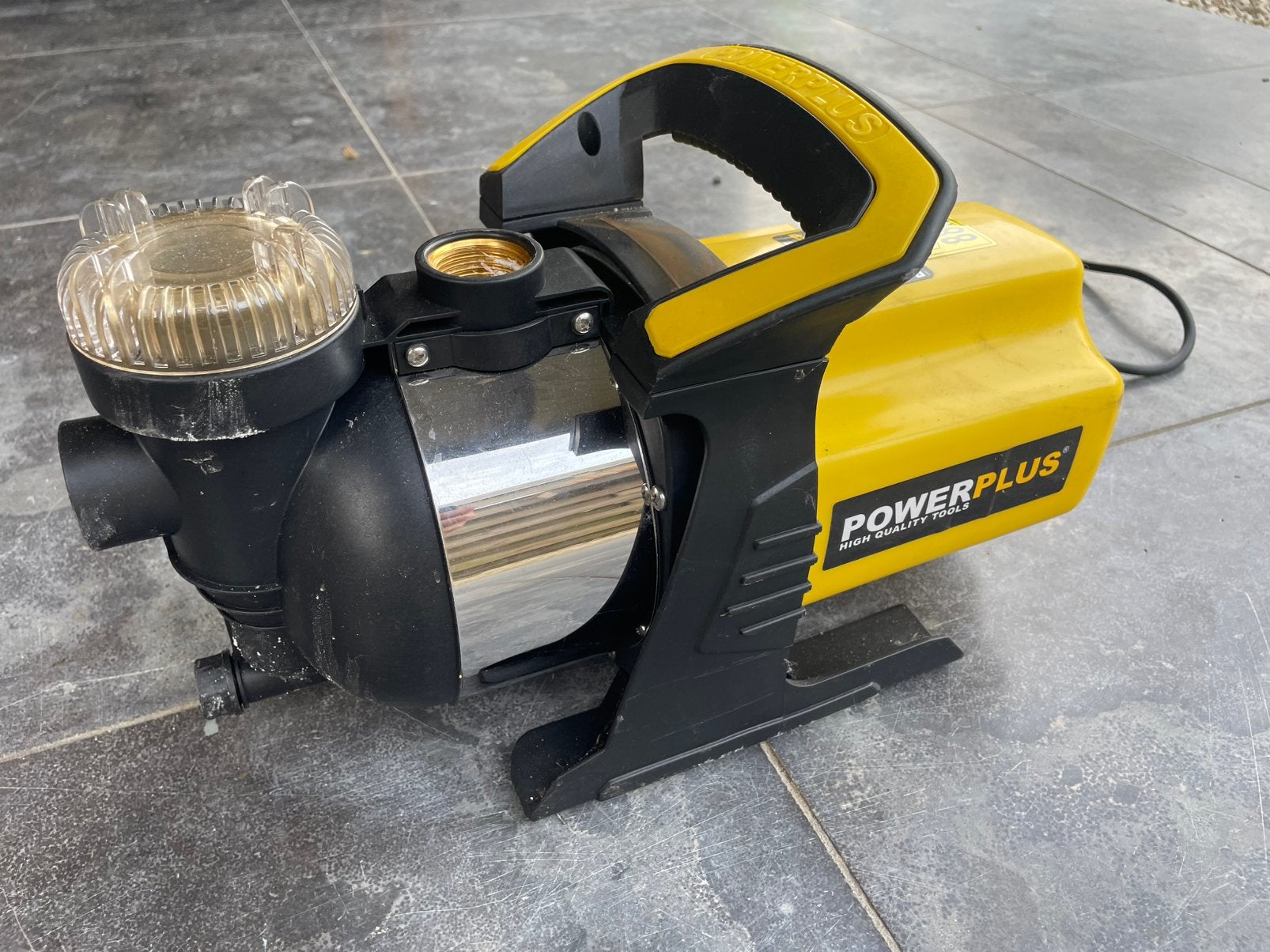 Powerplus regenpomp 1000w / 3500liter per uur, Tuin en Terras, Waterpompen, Ophalen, Zo goed als nieuw
