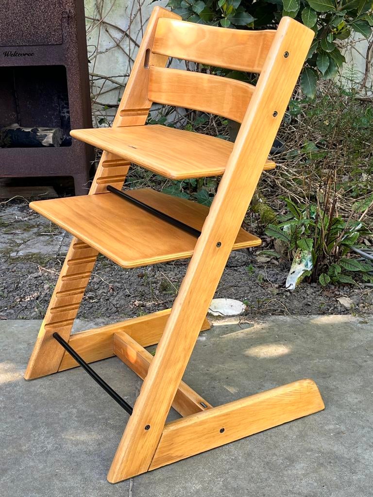 Vintage Tripp Trapp meegroeistoel, Kinderen en Baby's, Kinderstoelen, Zo goed als nieuw, Meegroeistoel, Aanschuifbaar, Ophalen