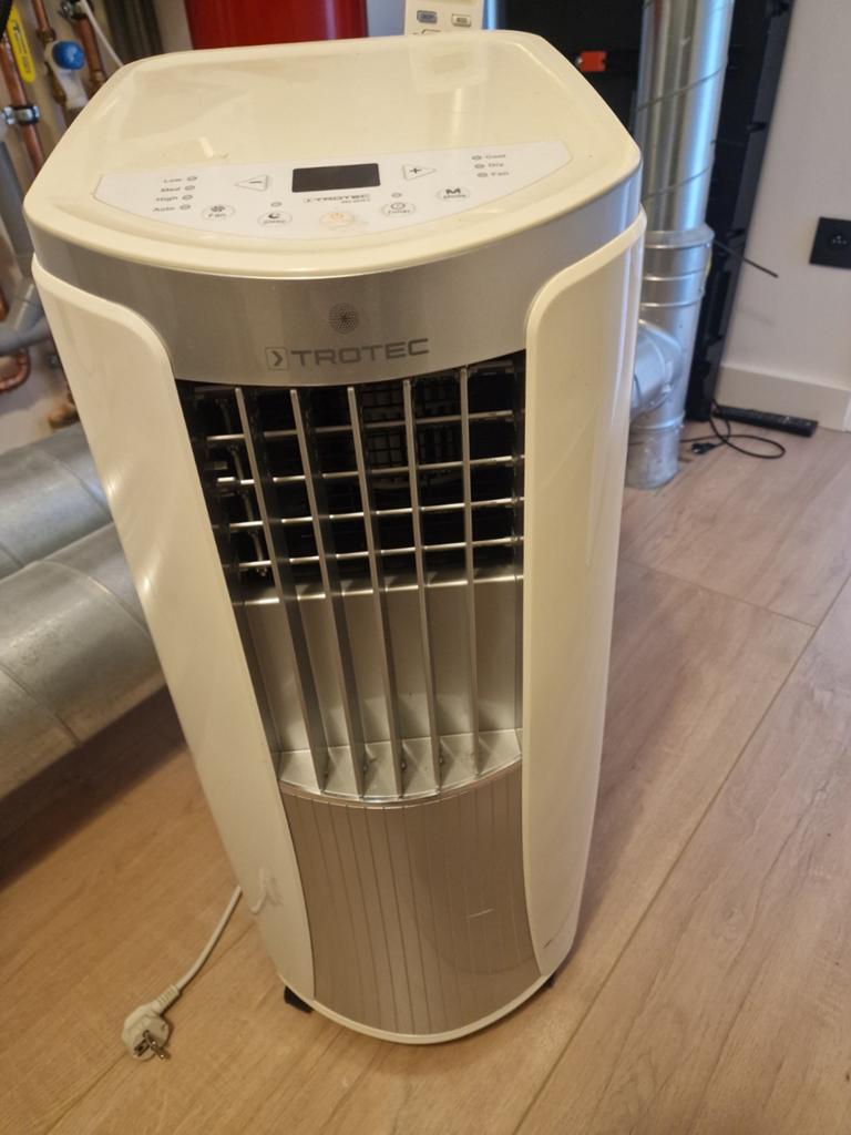 Mobiele airco trotec met afstandsbediening, Minuterie, 60 à 100 m³, Comme neuf, Climatiseur mobile