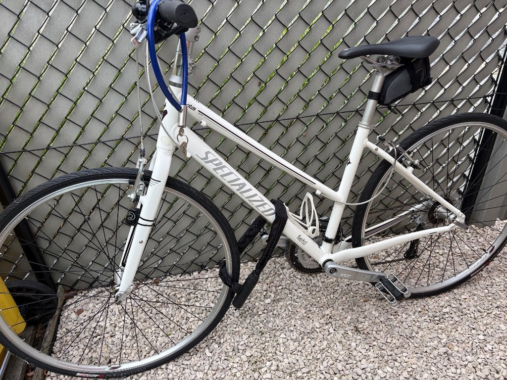 Damesfiets specialized wit/ Shimano, Versnellingen, Zo goed als nieuw, 50 tot 53 cm, Schijfrem