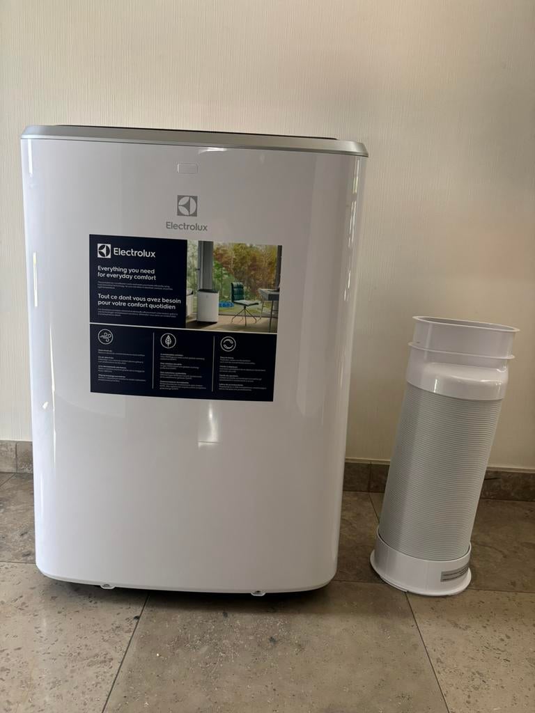 Mobiele airco tot 50 kubieke meter met garantie, Ophalen, Minder dan 60 m³, Zo goed als nieuw, Afstandsbediening