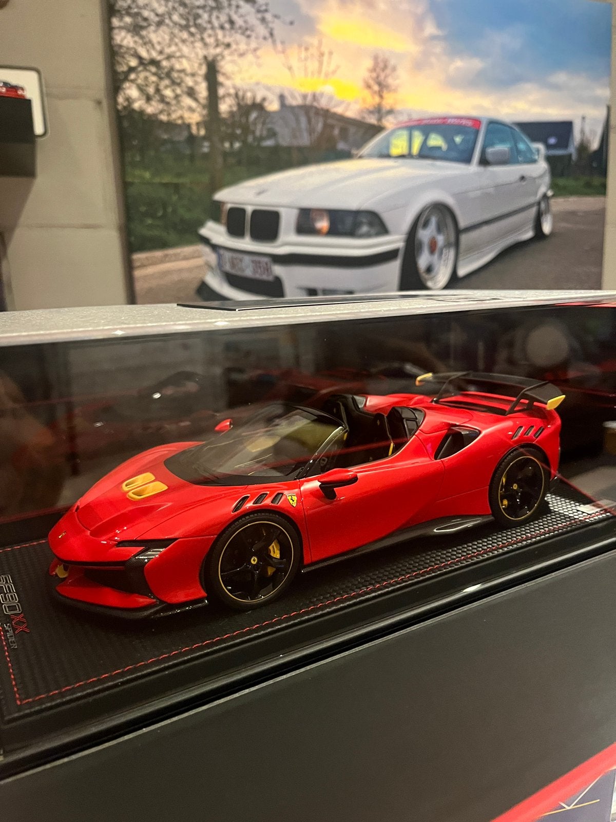 MR Models Ferrari SF90 XX Stradale Spider, Ophalen, Zo goed als nieuw