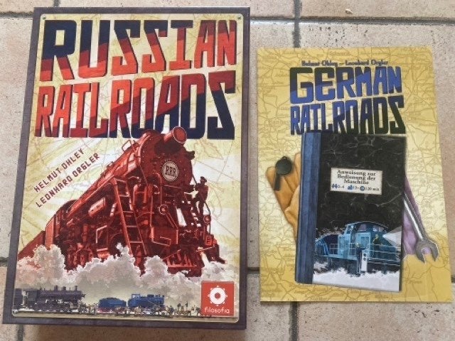 RUSSIAN RAILROADS + GERMAN RAILROADS - super jeu, Hobby & Loisirs créatifs, Jeux de société | Jeux de plateau, Envoi