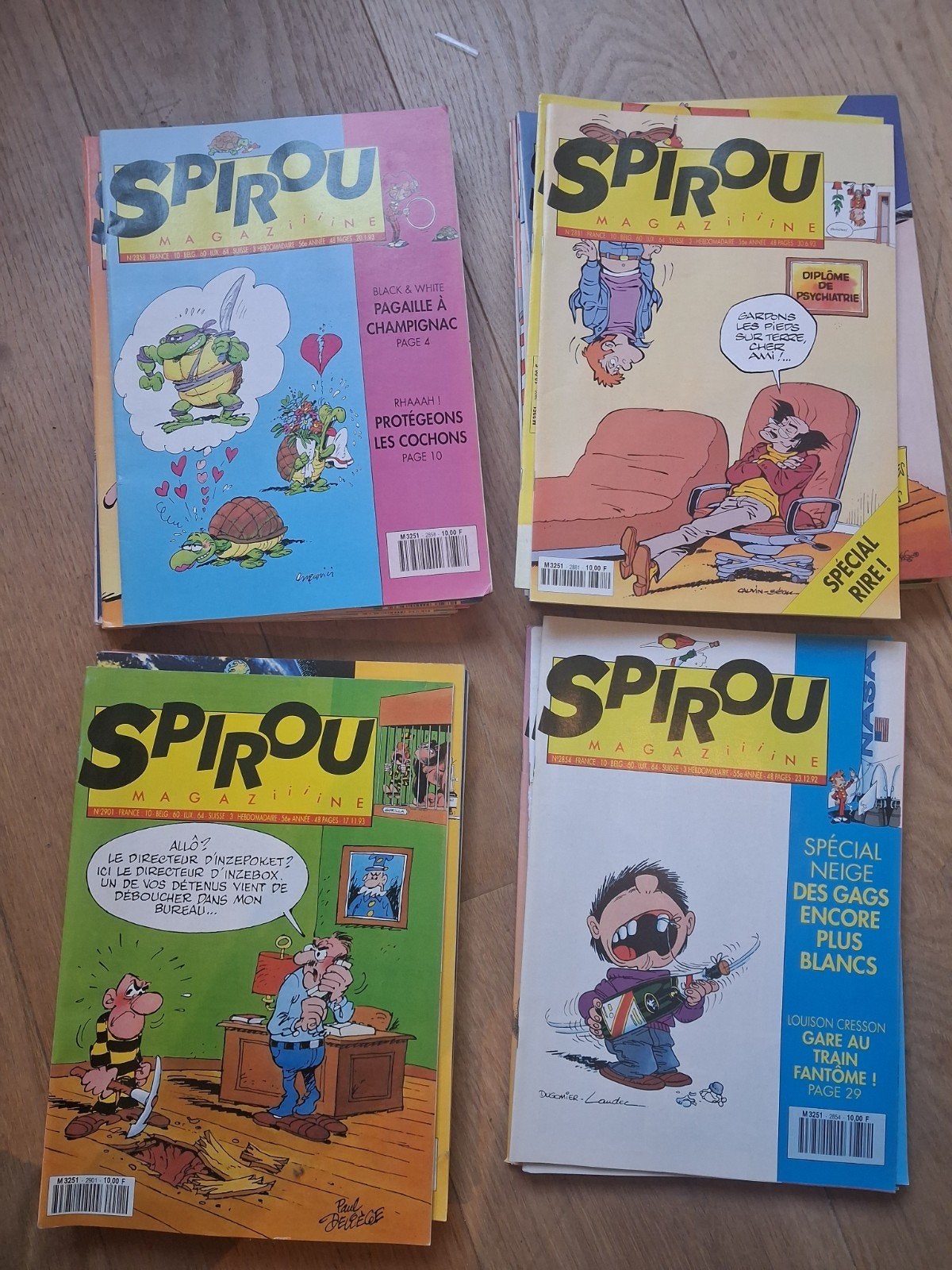 spirou strips, Meerdere stripboeken, Ophalen, Zo goed als nieuw