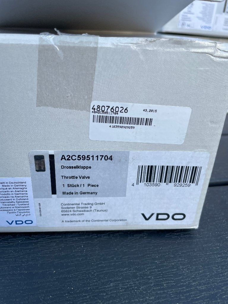 audi 1.4 tfsi gasklephuis vw 1.4 tfsi vdo a2c59511704, Ophalen of Verzenden, Nieuw, Audi