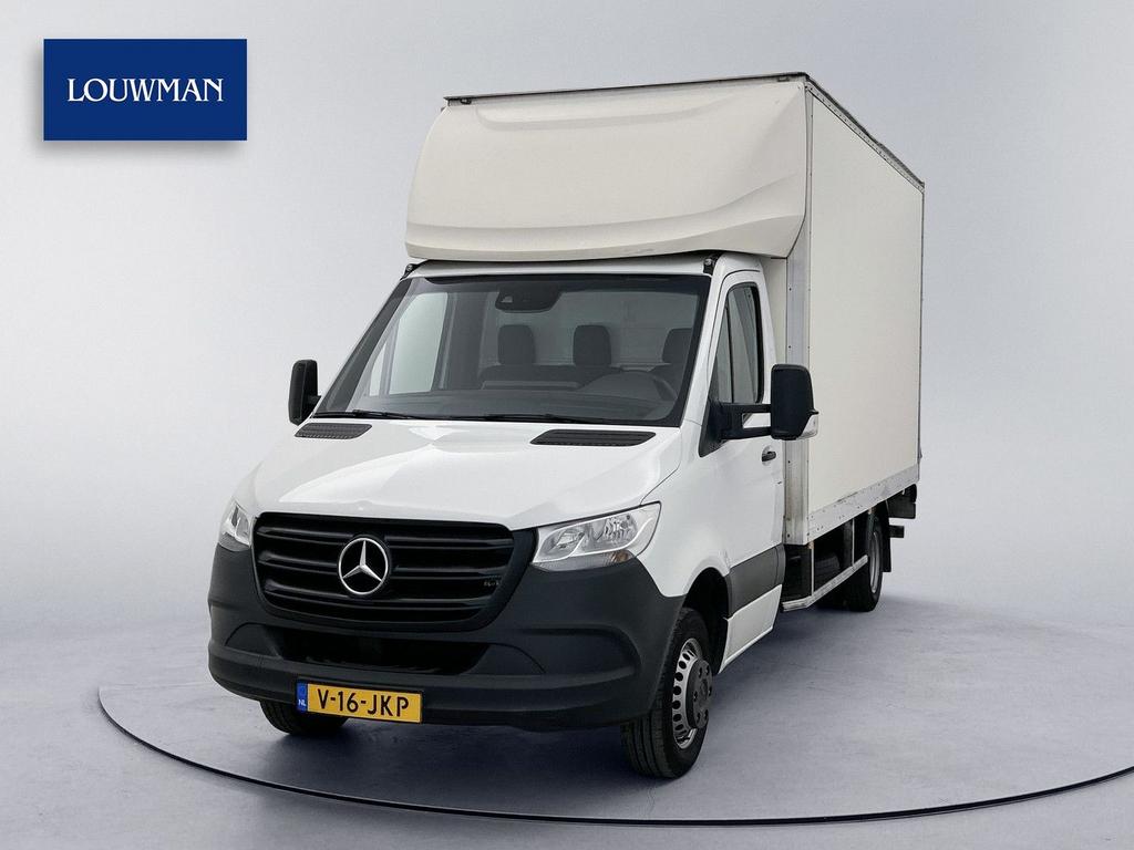 Mercedes-Benz Sprinter 516 CDI 2.2 Bakwagen Laadklep Dubbel, Auto's, Bestelwagens en Lichte vracht, Cruise Control, 199 g/km, Wit