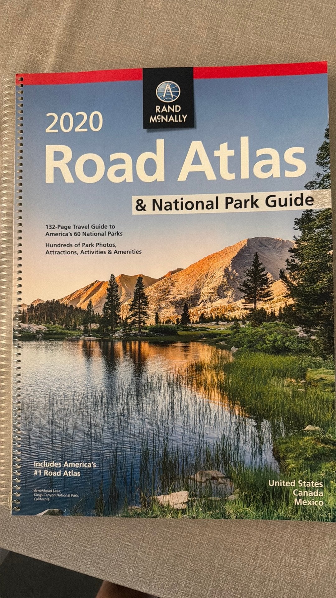Road Atlas & National park guide USA, Canada & Mexico, Enlèvement, Comme neuf