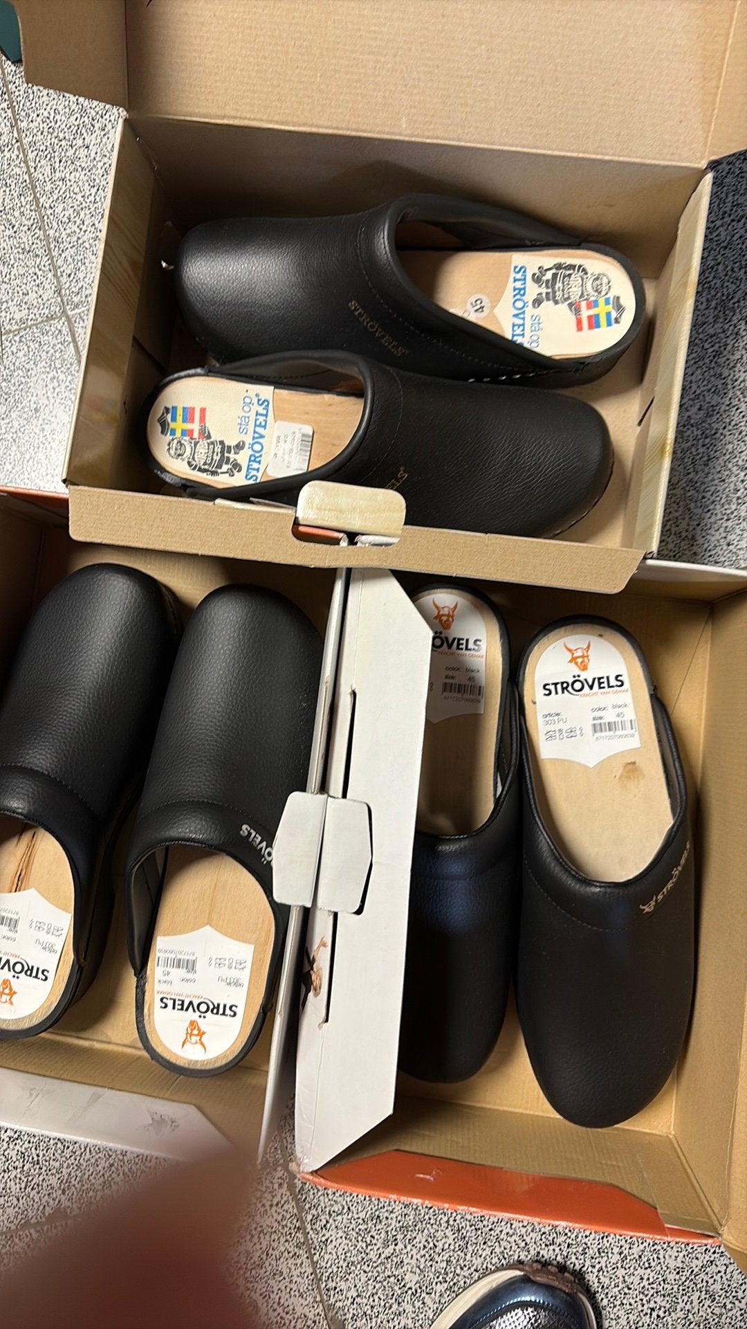 Strövels type 303, maat 45, 3 paar nieuw, Jardin & Terrasse, Vêtements de travail, Enlèvement ou Envoi, Neuf, Hommes, Chaussures