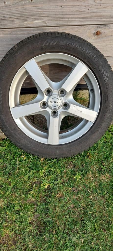 kia ceed 4 velgen met winterbanden en zomerbanden Zonhoven, Auto-onderdelen, Ophalen, Zomerbanden, Velg(en)