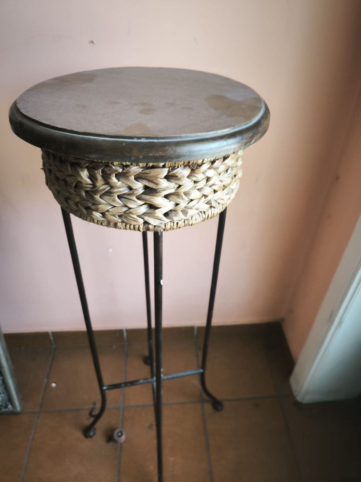 Petite table ronde haute, Maison & Meubles, Enlèvement